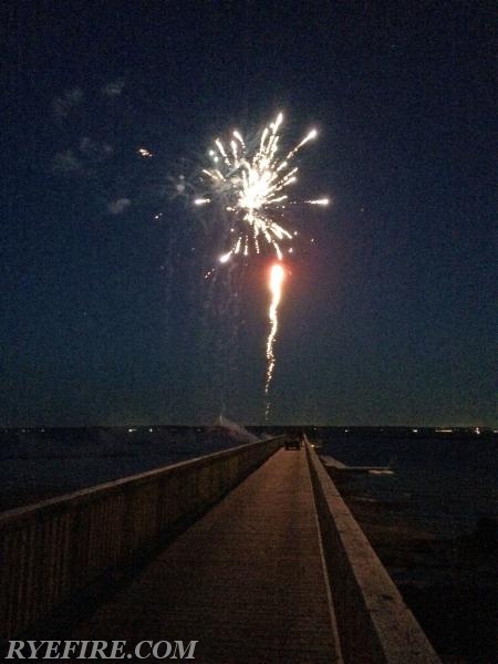 Rye FD Fireworks Standby 